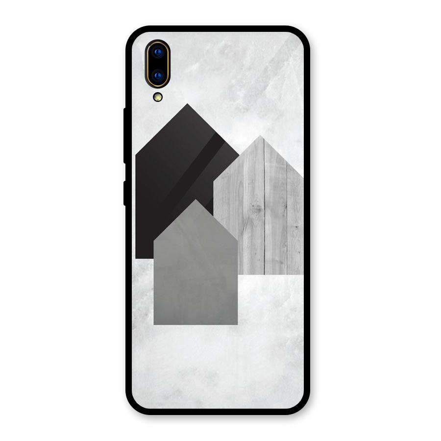 Marble Poster Glass Back Case for Vivo V11 Pro