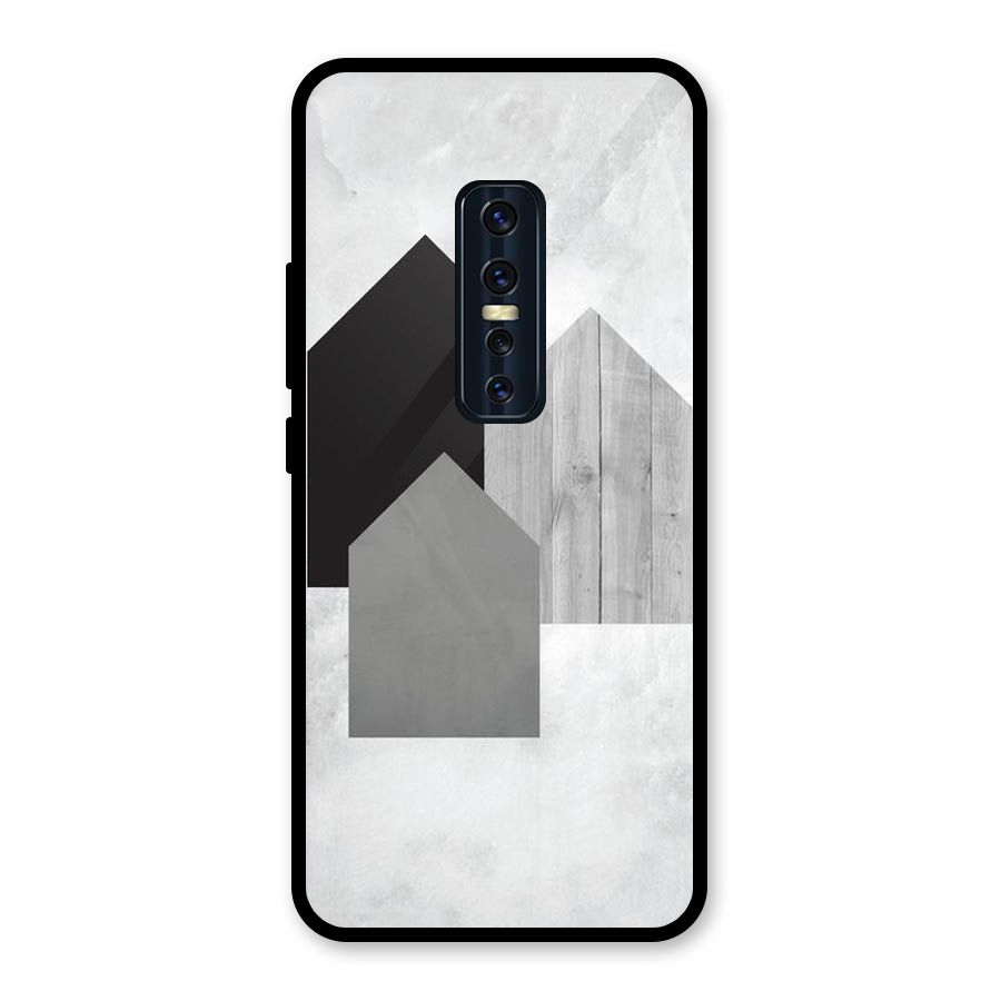 Marble Poster Glass Back Case for Vivo V17 Pro