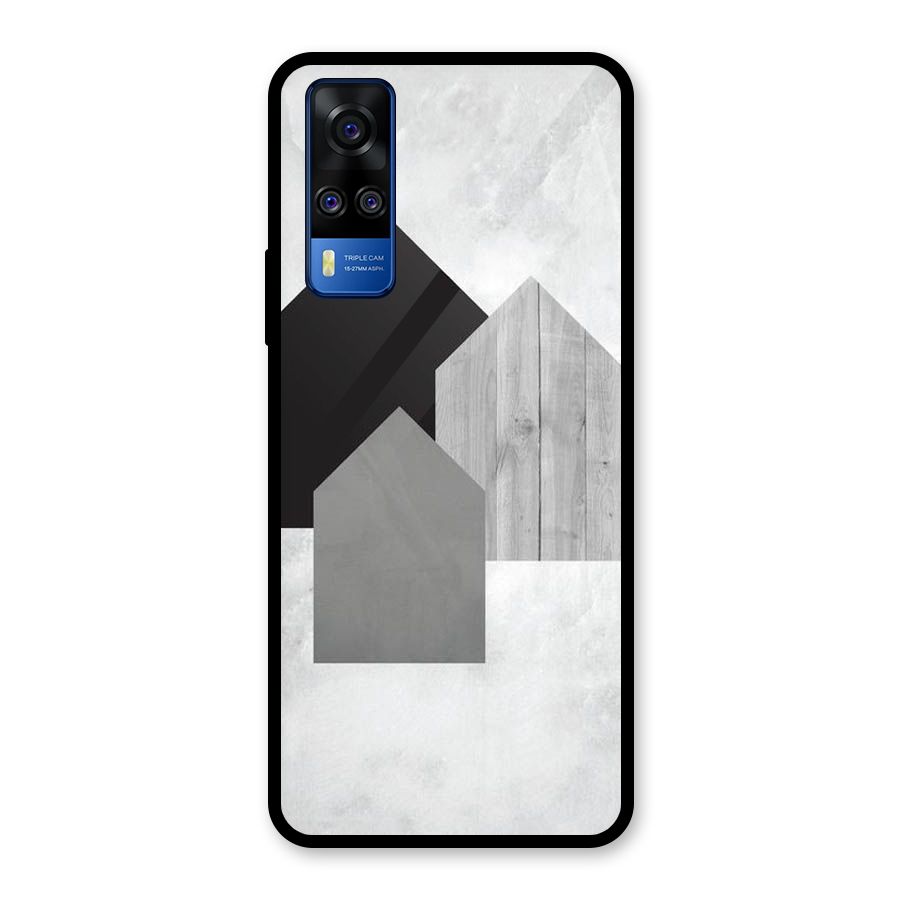 Marble Poster Glass Back Case for Vivo Y31