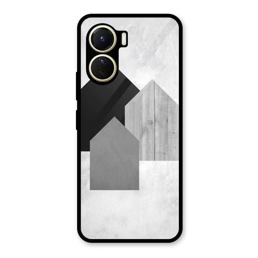 Marble Poster Glass Back Case for Vivo Y56
