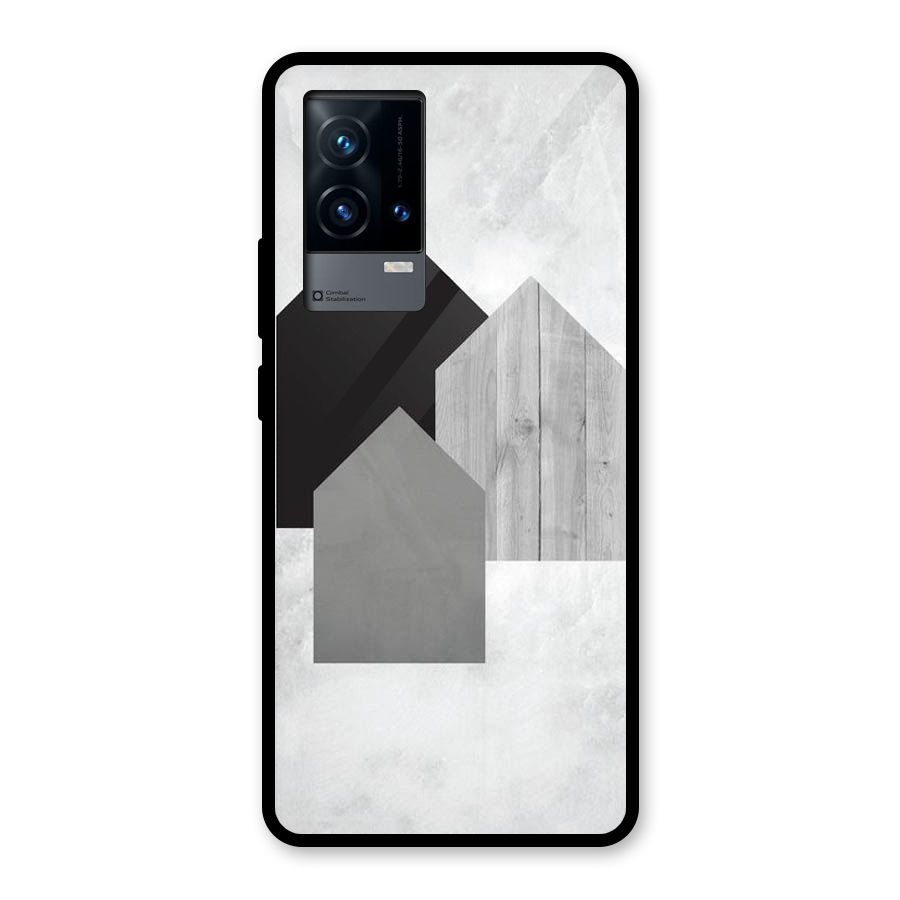 Marble Poster Glass Back Case for iQOO 9 5G