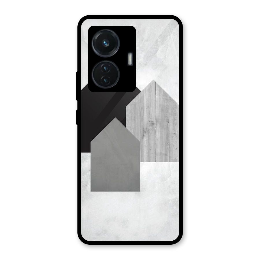 Marble Poster Glass Back Case for iQOO Z6 44W