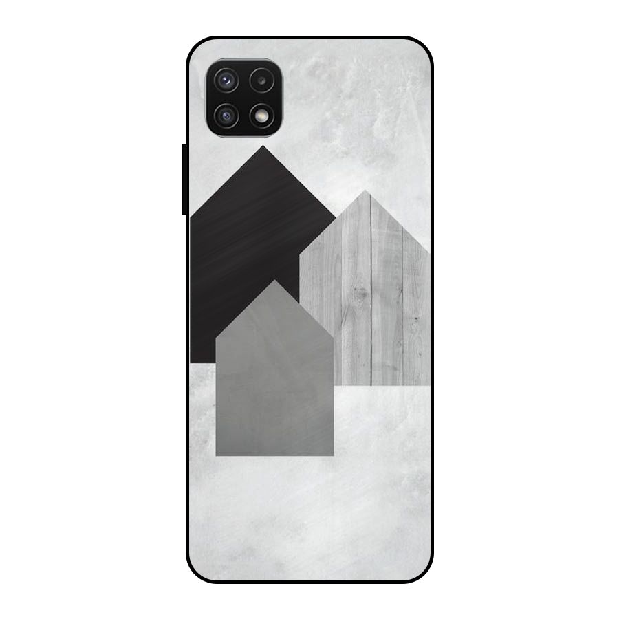 Marble Poster Metal Back Case for Galaxy A22 5G