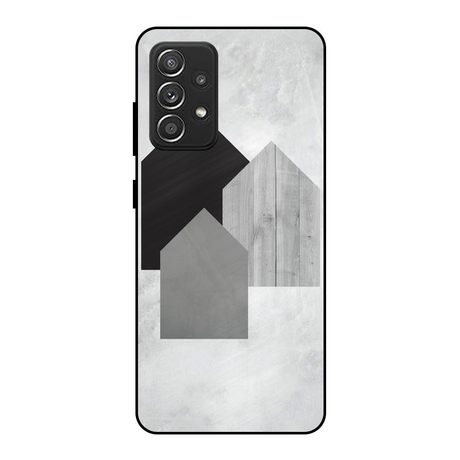 Marble Poster Metal Back Case for Galaxy A52s 5G