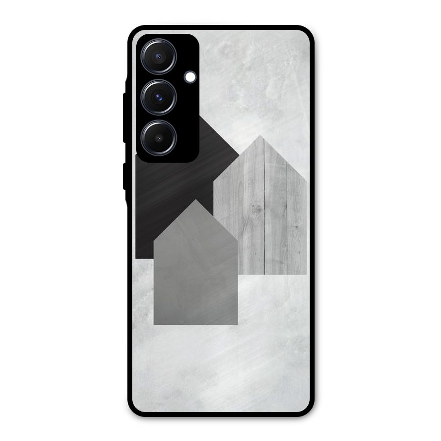 Marble Poster Metal Back Case for Galaxy A55