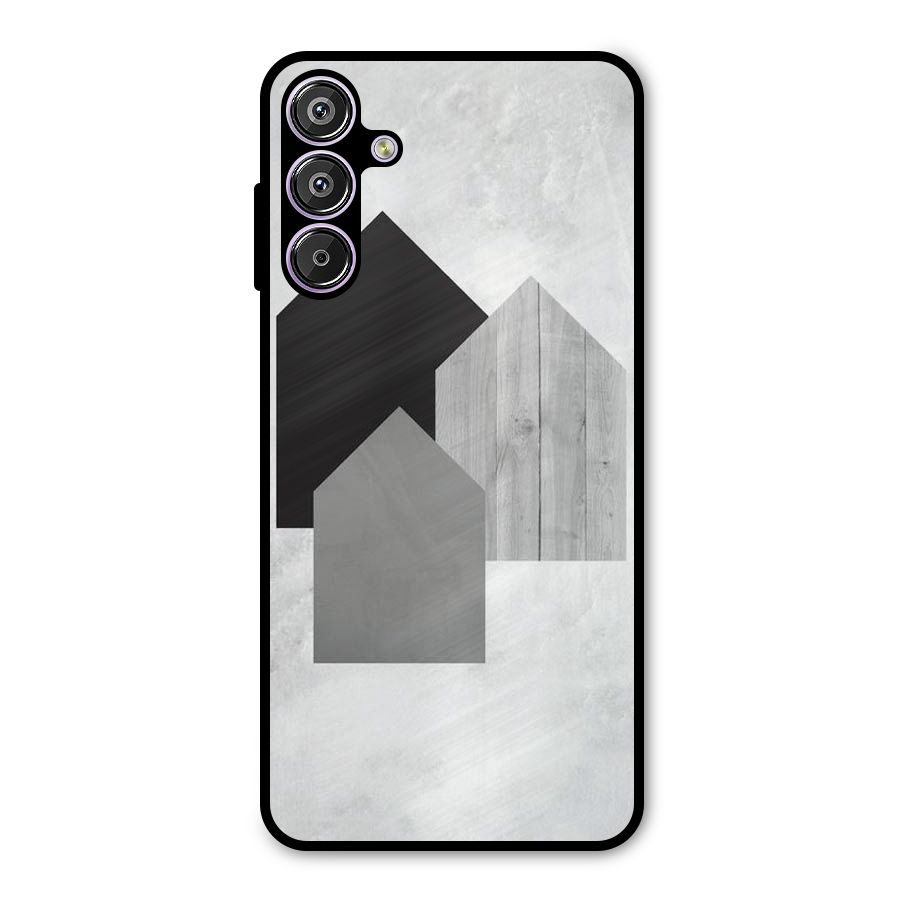 Marble Poster Metal Back Case for Galaxy M15