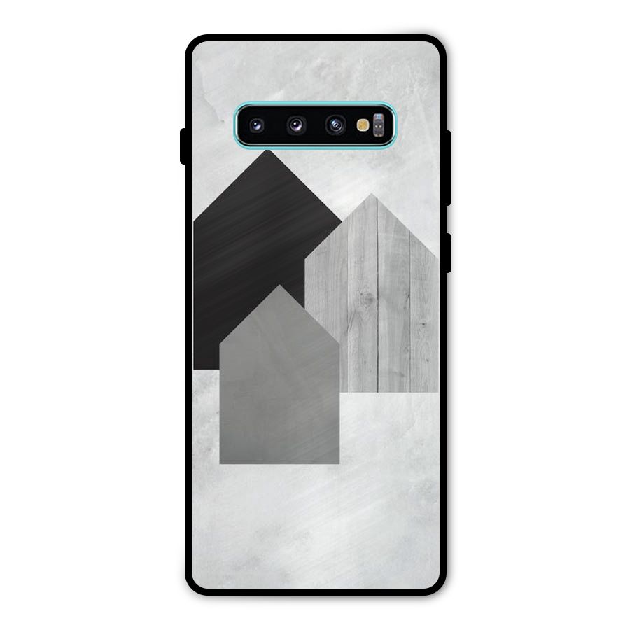 Marble Poster Metal Back Case for Galaxy S10 Plus