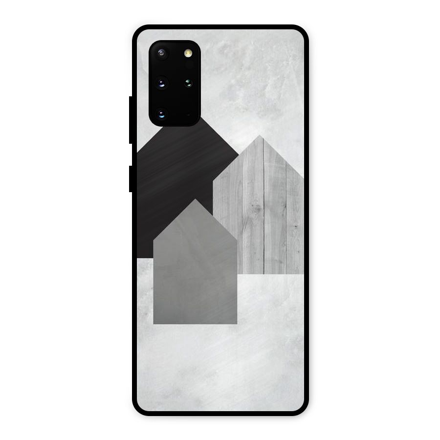 Marble Poster Metal Back Case for Galaxy S20 Plus