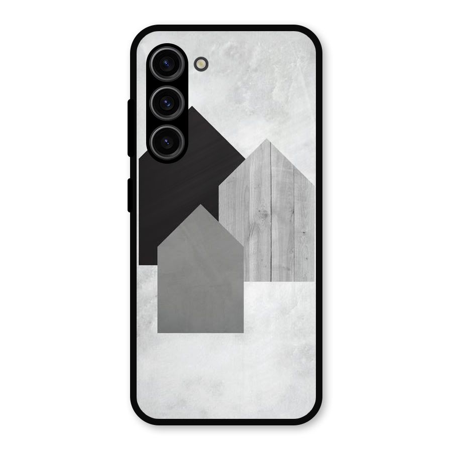 Marble Poster Metal Back Case for Galaxy S23