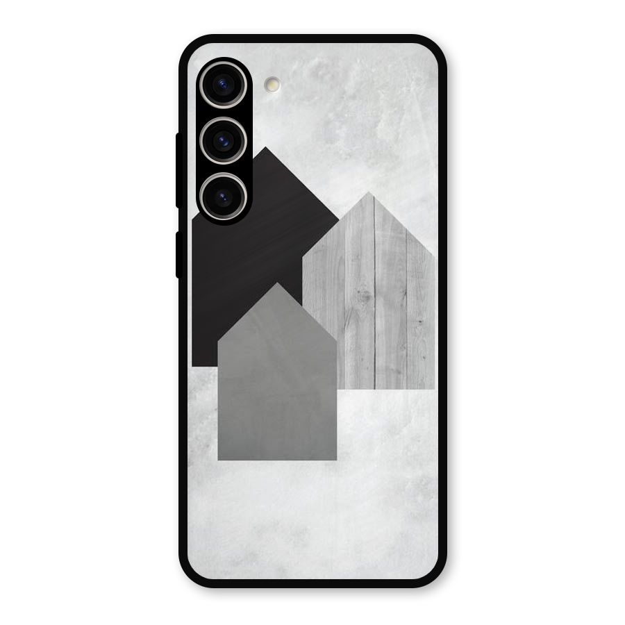 Marble Poster Metal Back Case for Galaxy S23 Plus