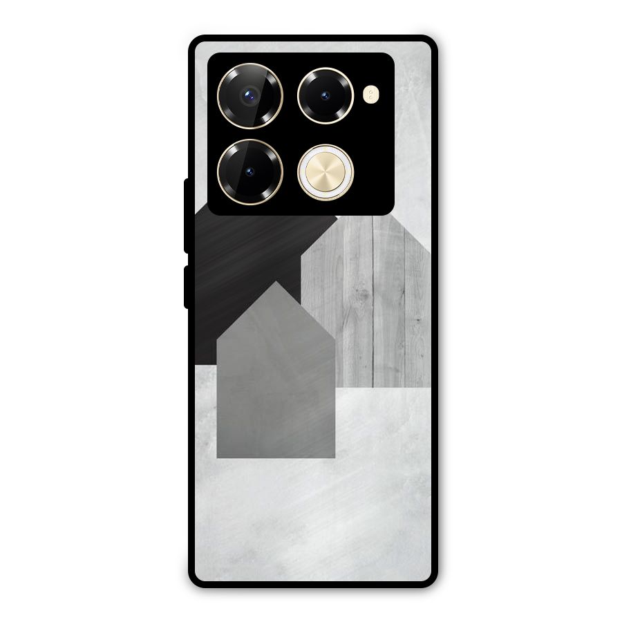 Marble Poster Metal Back Case for Infinix Note 40 Pro Plus