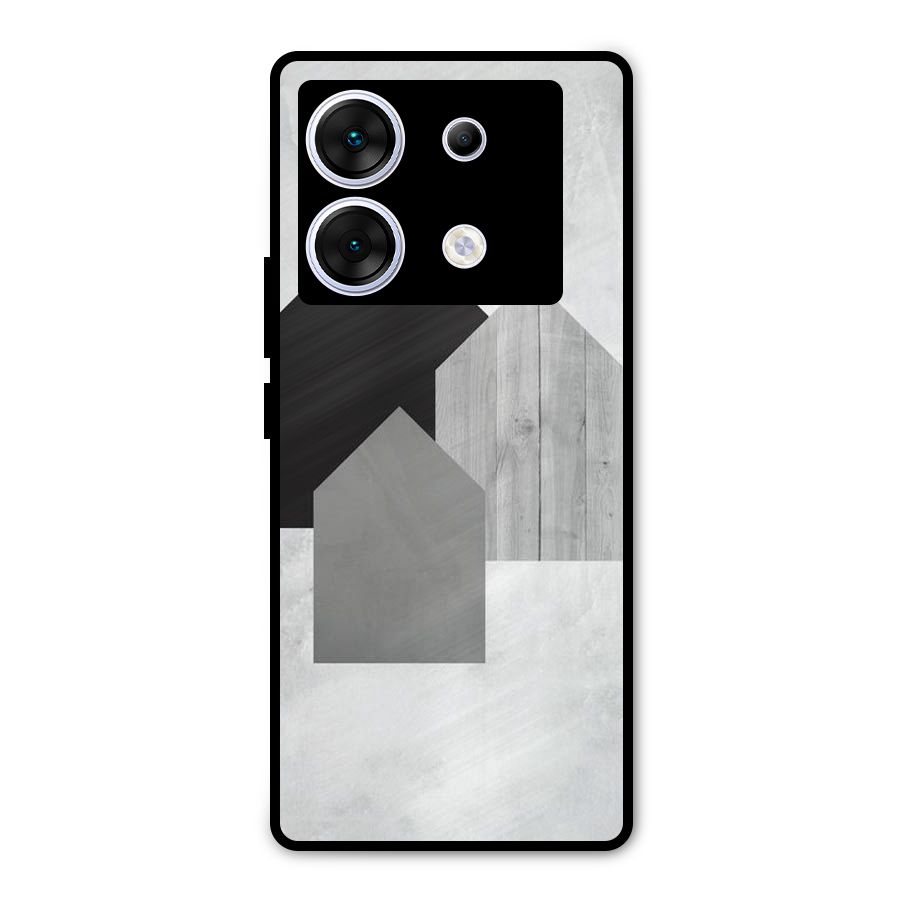 Marble Poster Metal Back Case for Infinix Zero 30 5G