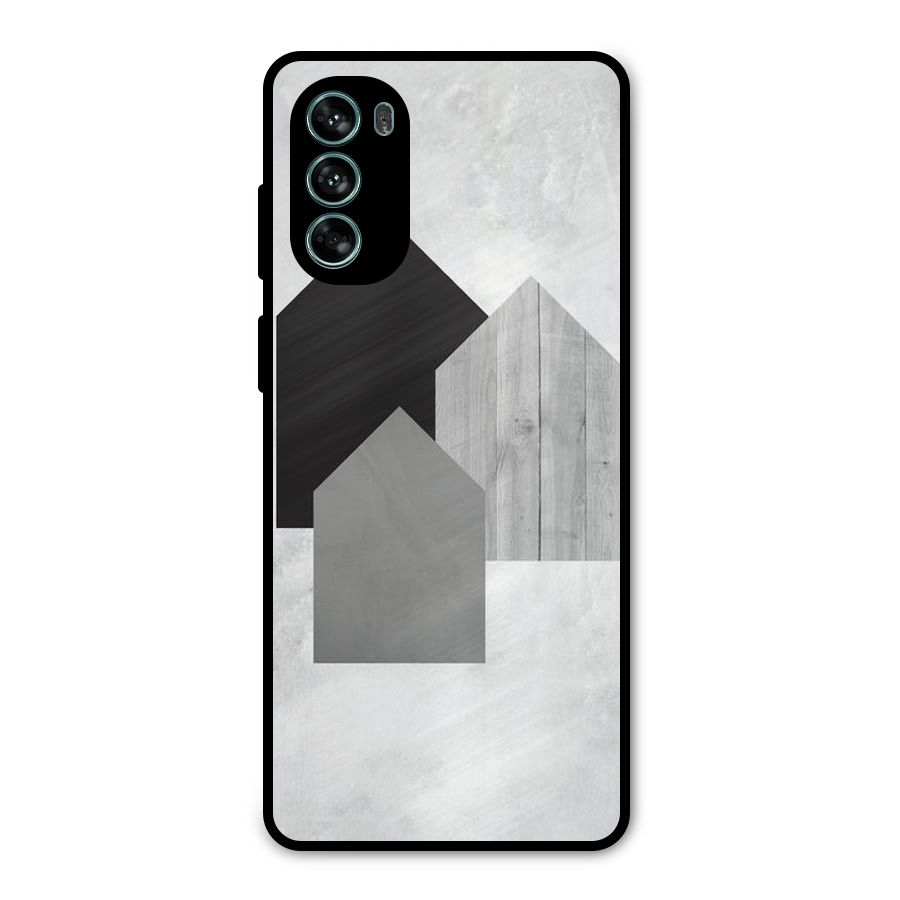Marble Poster Metal Back Case for Moto G62
