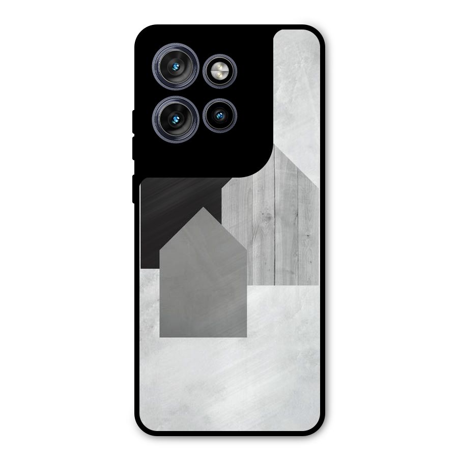 Marble Poster Metal Back Case for Motorola Edge 50 Neo