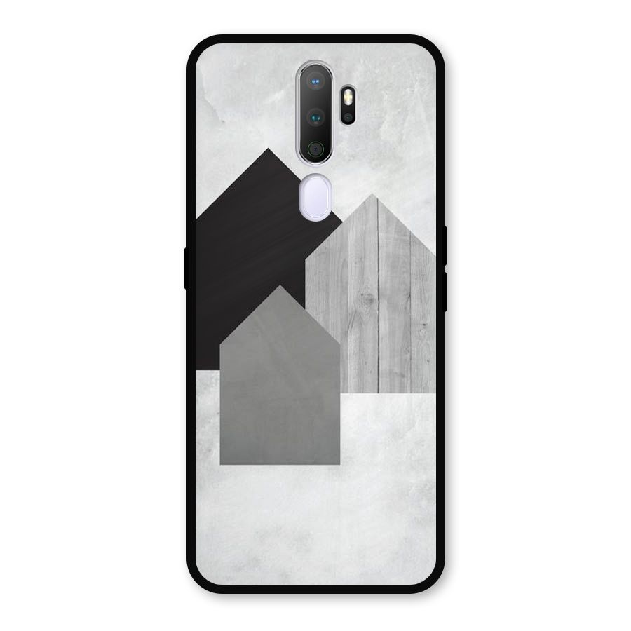 Marble Poster Metal Back Case for Oppo A9 (2020)