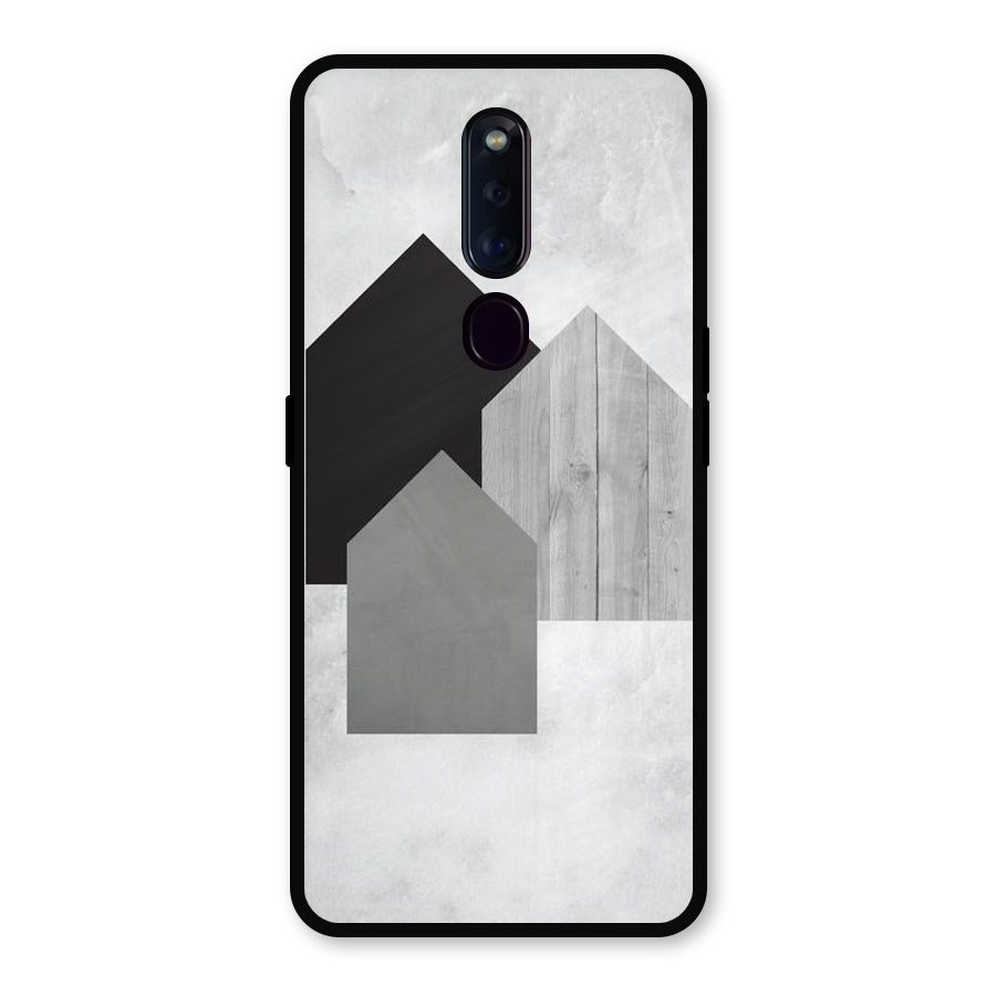 Marble Poster Metal Back Case for Oppo F11 Pro