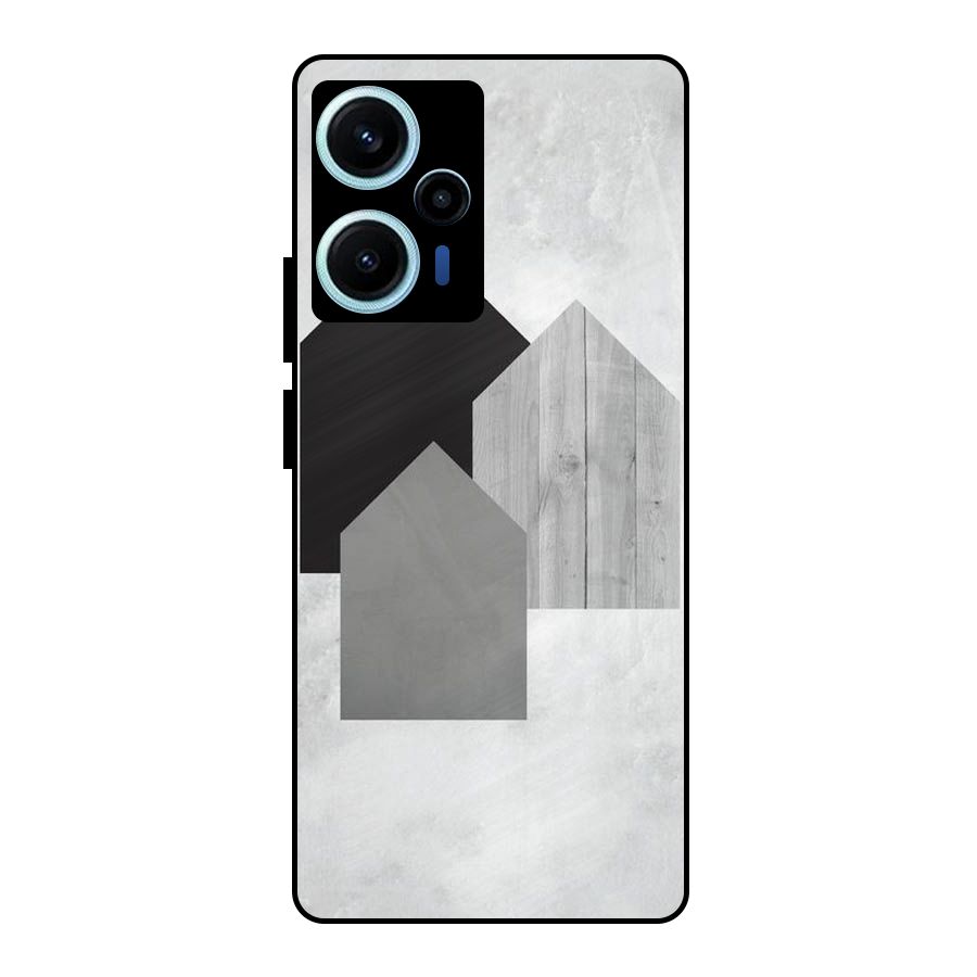 Marble Poster Metal Back Case for Poco F5