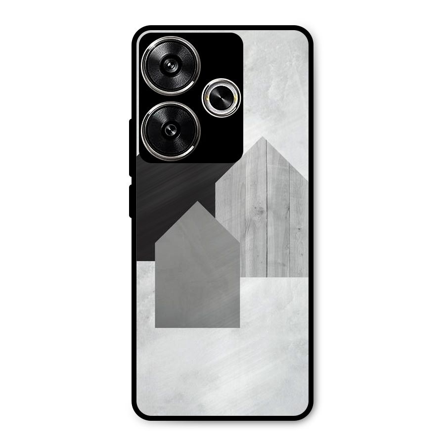 Marble Poster Metal Back Case for Poco F6