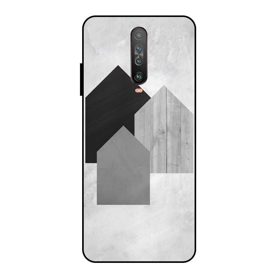 Marble Poster Metal Back Case for Poco X2