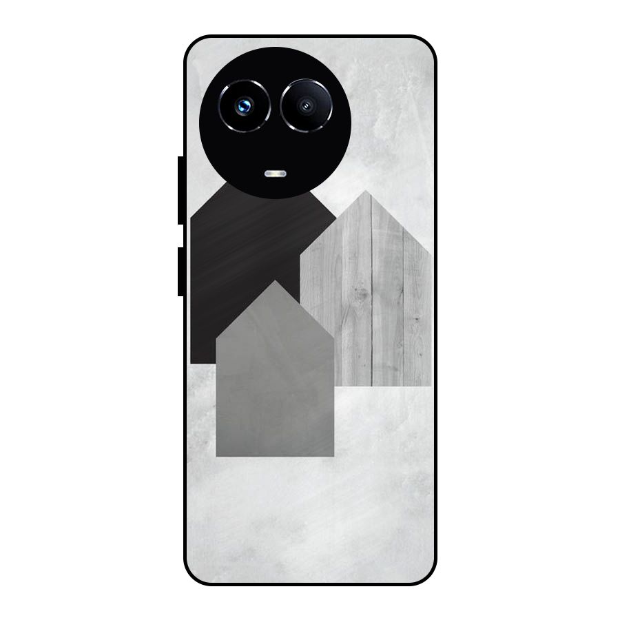 Marble Poster Metal Back Case for Realme 11 5G