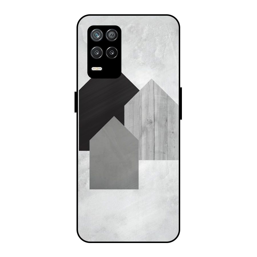 Marble Poster Metal Back Case for Realme 8 5G