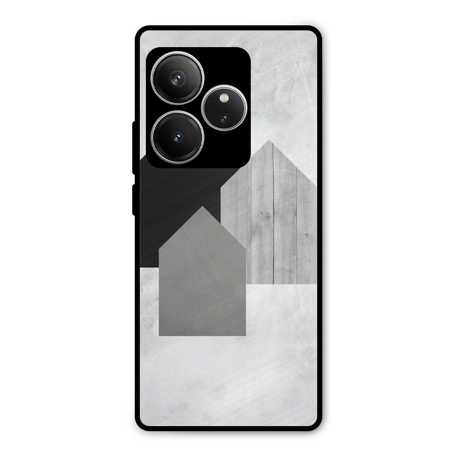 Marble Poster Metal Back Case for Realme GT 6
