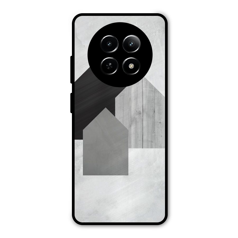 Marble Poster Metal Back Case for Realme Narzo 70x 5G