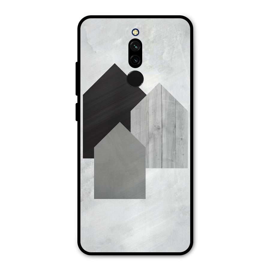 Marble Poster Metal Back Case for Redmi 8