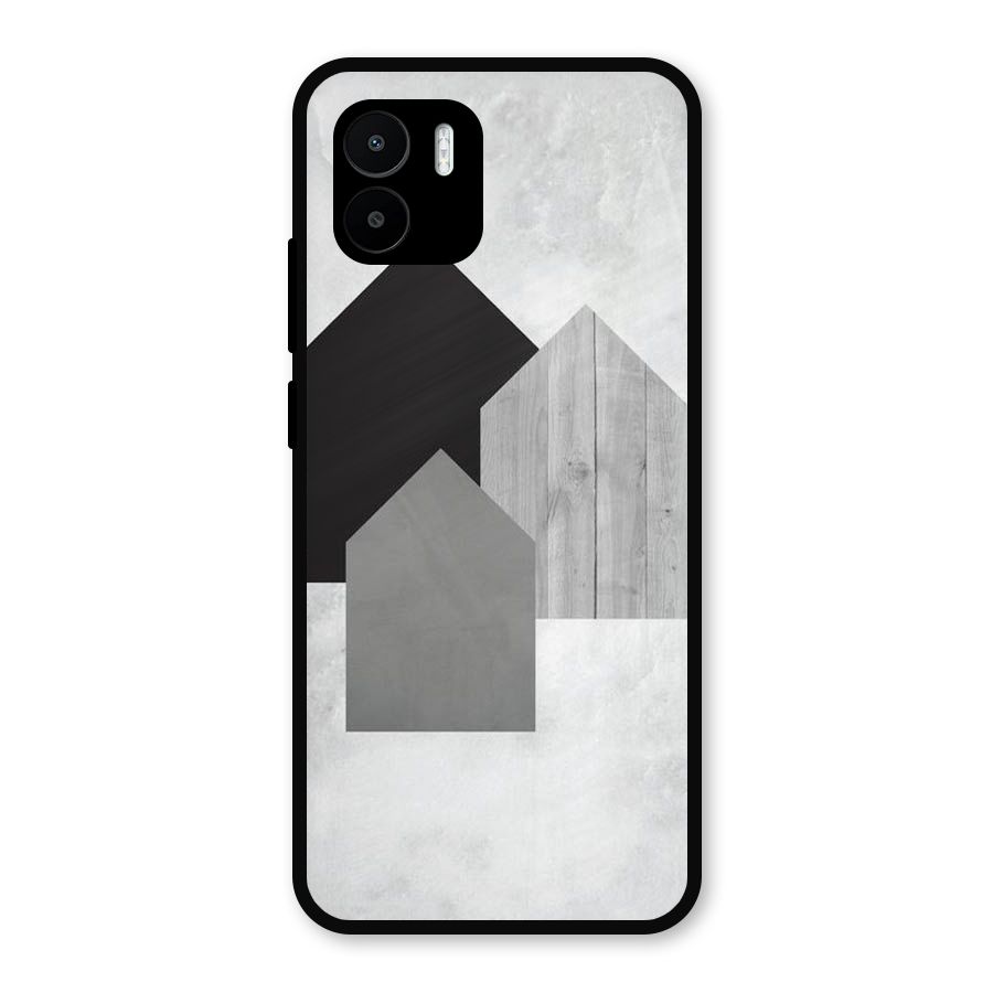 Marble Poster Metal Back Case for Redmi A2