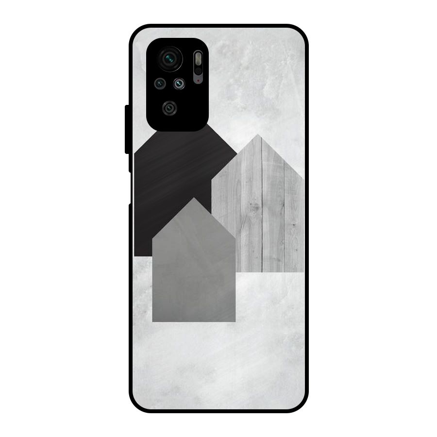 Marble Poster Metal Back Case for Redmi Note 10S
