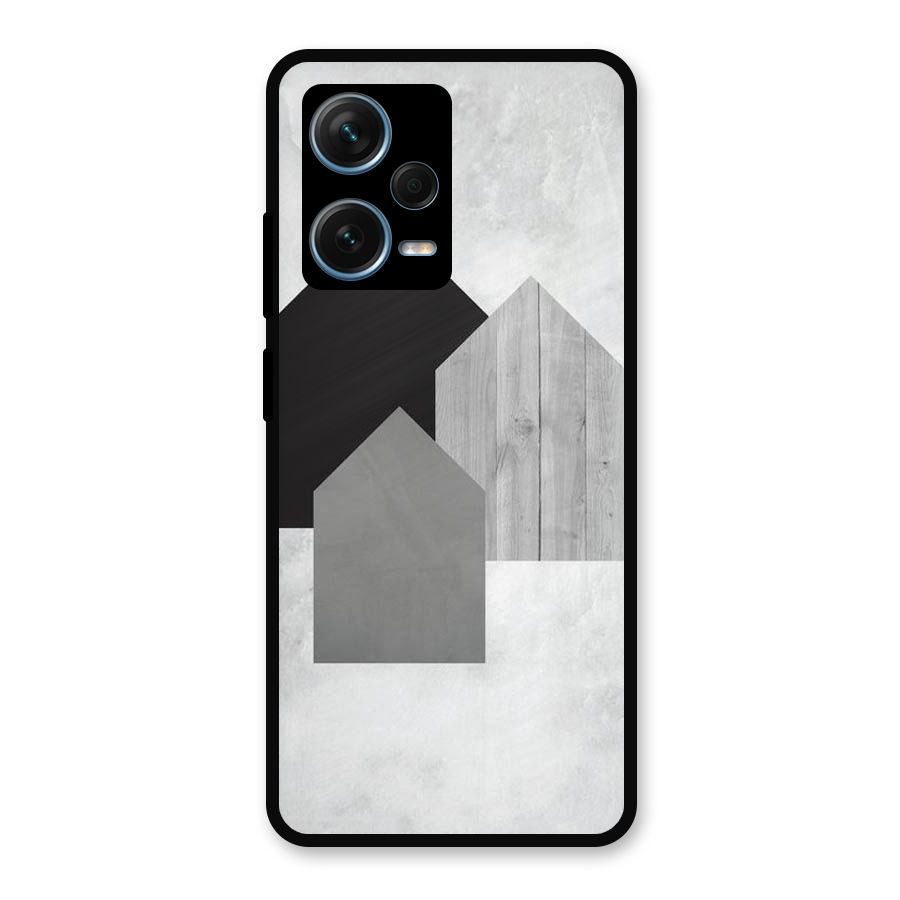 Marble Poster Metal Back Case for Redmi Note 12 Pro Plus 5G