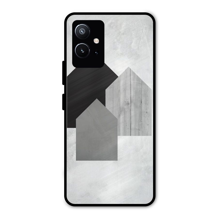 Marble Poster Metal Back Case for Vivo T1 5G
