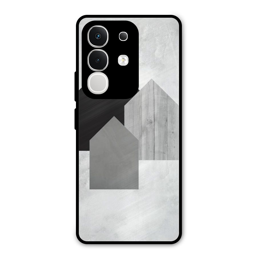 Marble Poster Metal Back Case for Vivo T4x