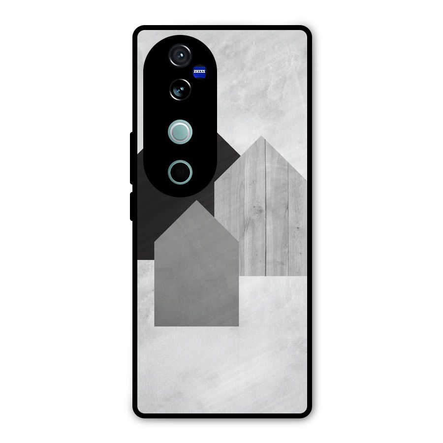 Marble Poster Metal Back Case for Vivo V40