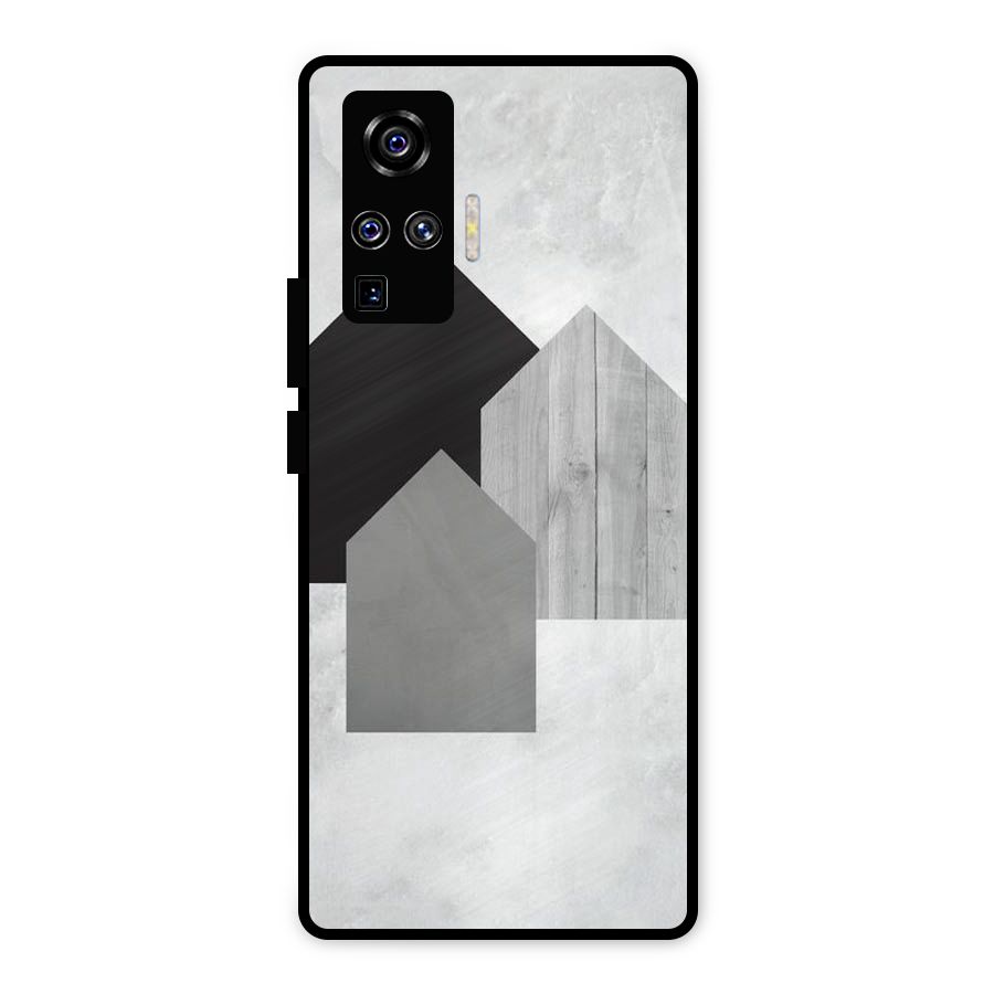 Marble Poster Metal Back Case for Vivo X50 Pro