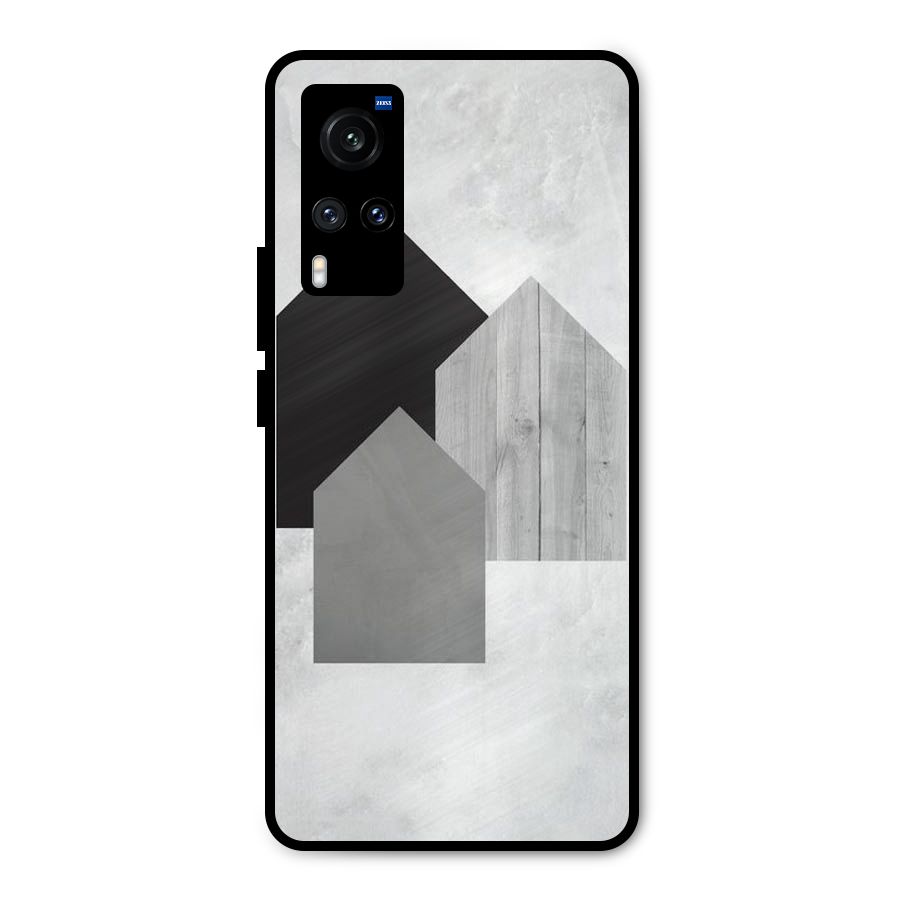 Marble Poster Metal Back Case for Vivo X60