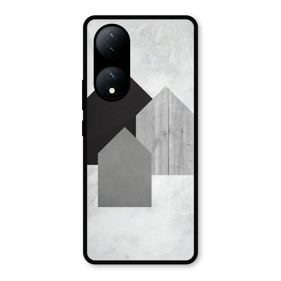 Marble Poster Metal Back Case for Vivo Y100a
