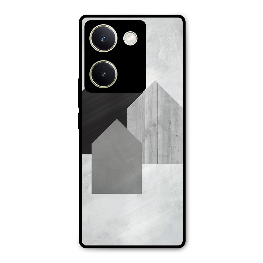 Marble Poster Metal Back Case for Vivo Y200 Pro