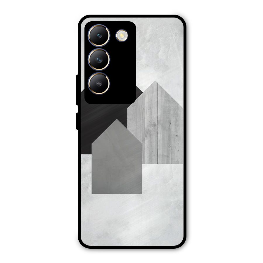 Marble Poster Metal Back Case for Vivo Y200e
