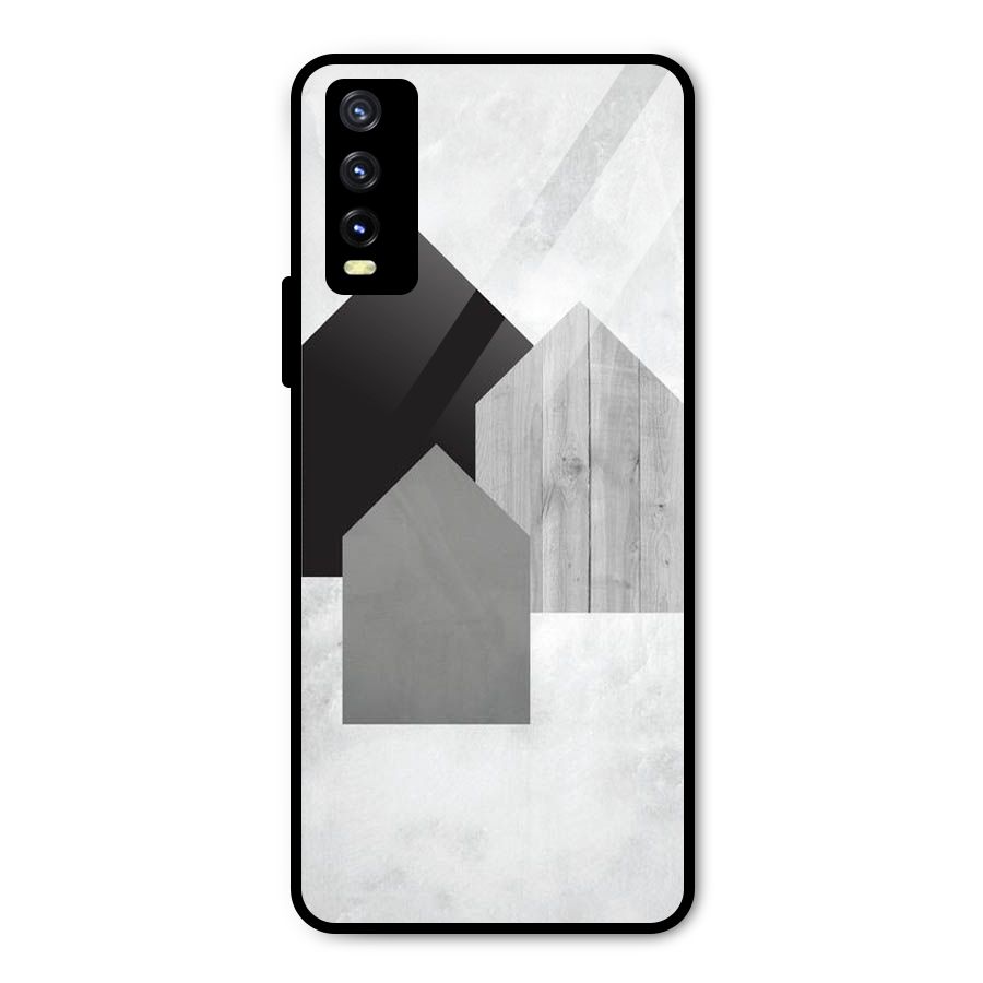 Marble Poster Metal Back Case for Vivo Y20g