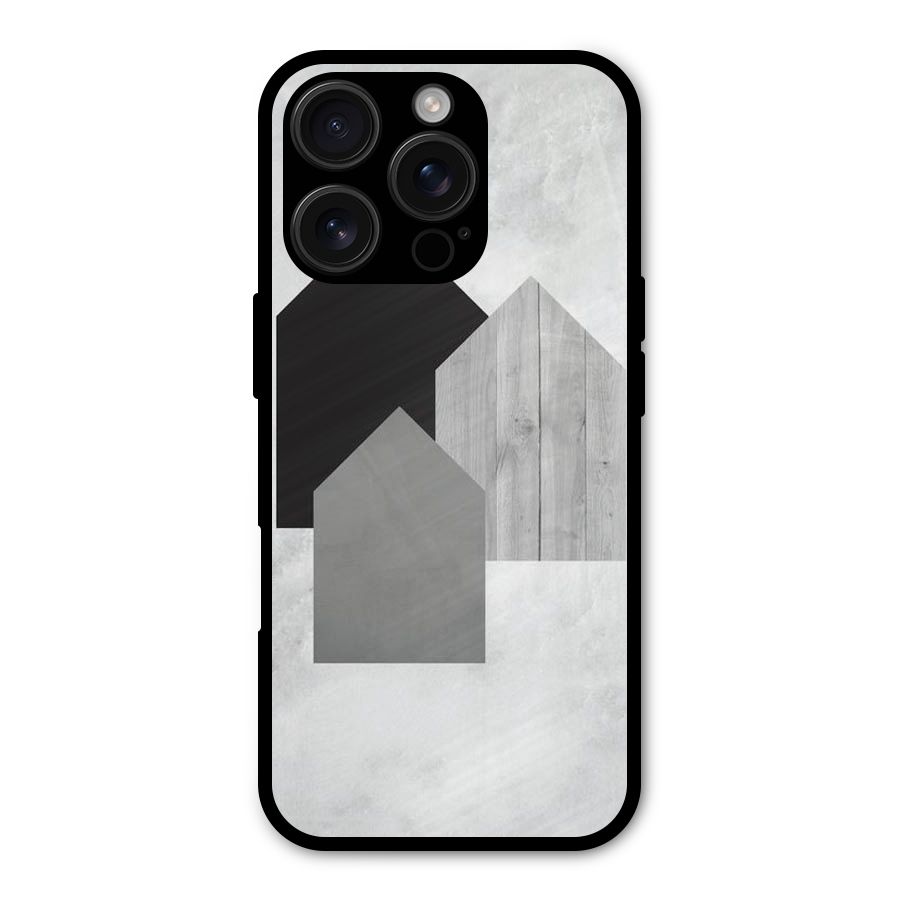 Marble Poster Metal Back Case for iPhone 16 Pro
