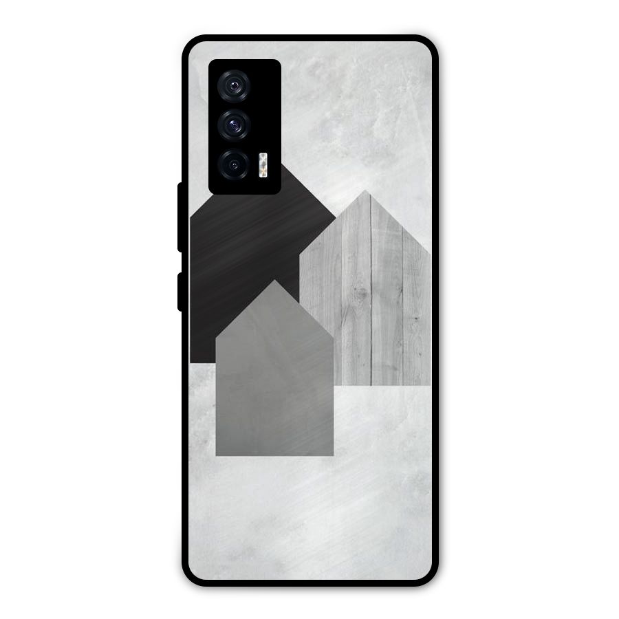 Marble Poster Metal Back Case for iQOO 7 5G