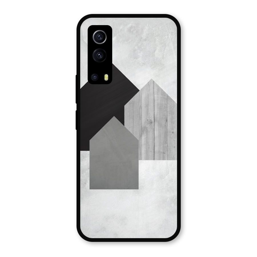 Marble Poster Metal Back Case for iQOO Z3