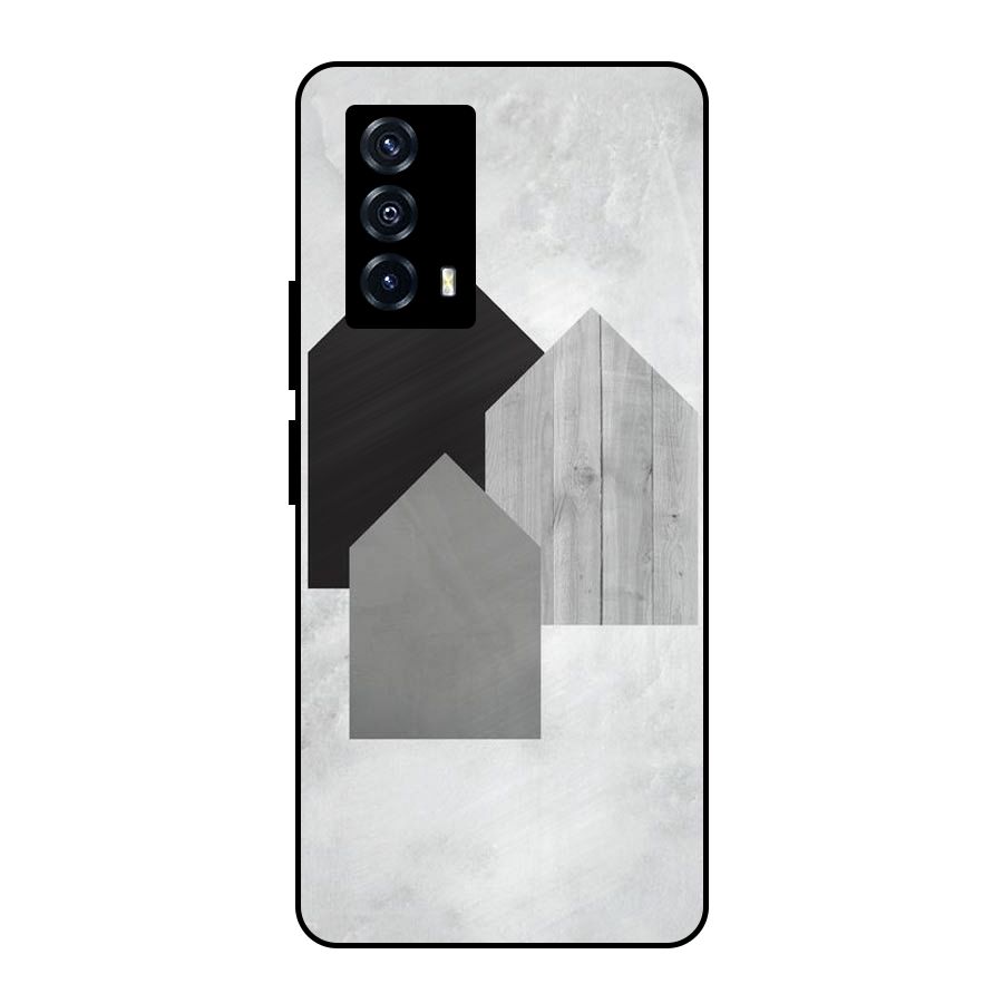 Marble Poster Metal Back Case for iQOO Z5