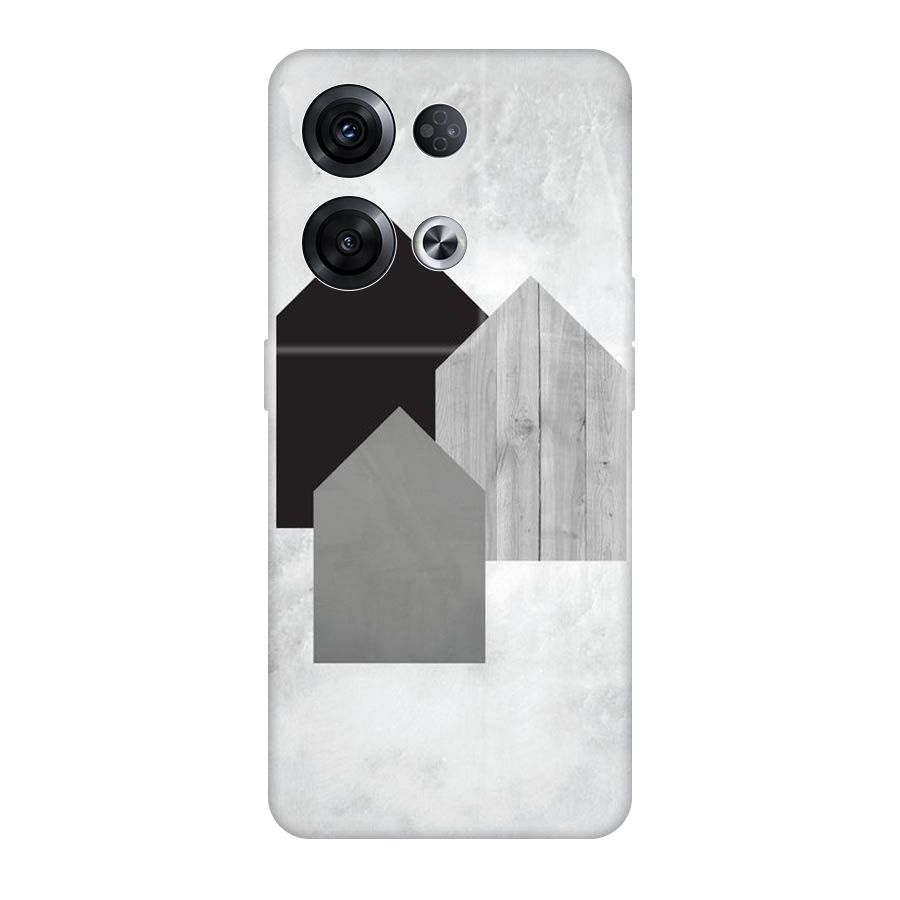 Marble Poster Original Polycarbonate Back Case for Oppo Reno8 Pro 5G