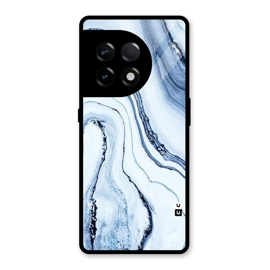Marble Style (Printed) Glass Back Case for OnePlus 11R