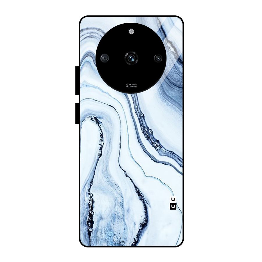 Marble Style (Printed) Glass Back Case for Realme Narzo 60 5G