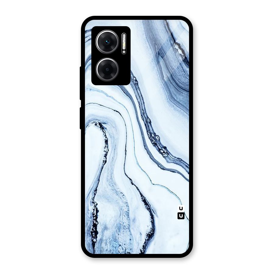 Marble Style (Printed) Glass Back Case for Redmi 11 Prime 5G
