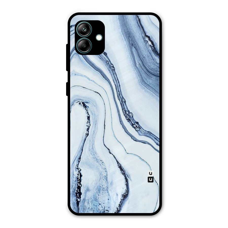 Marble Style (Printed) Metal Back Case for Galaxy A04