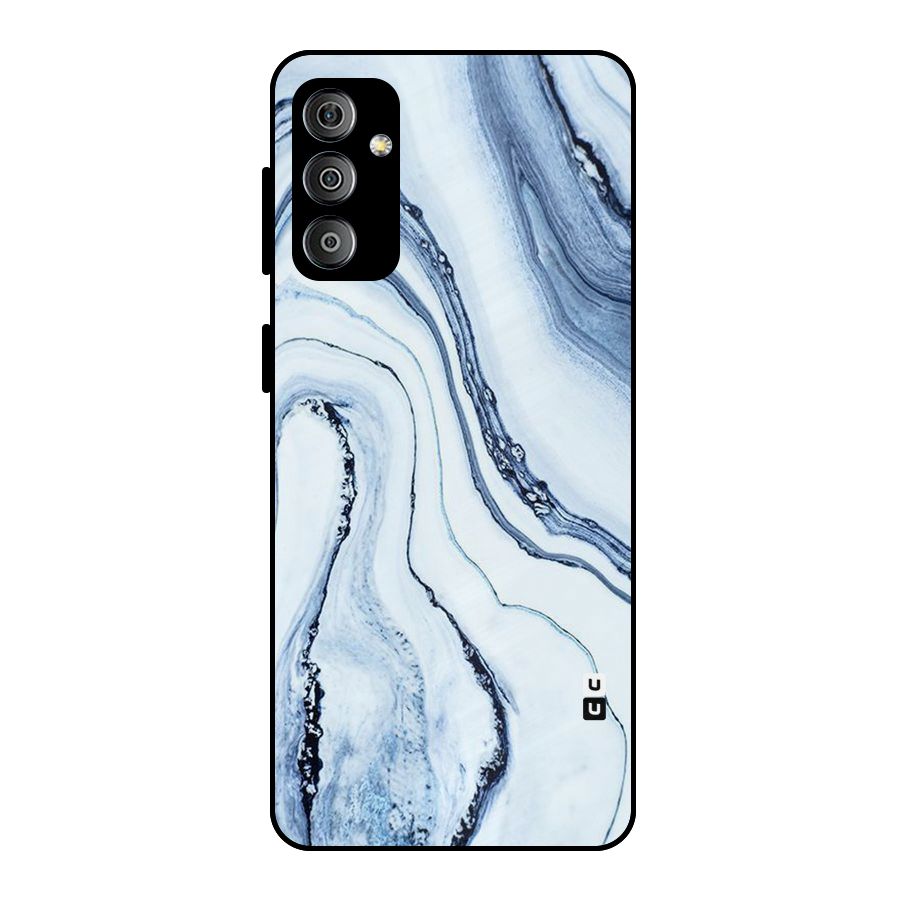 Marble Style (Printed) Metal Back Case for Galaxy F23